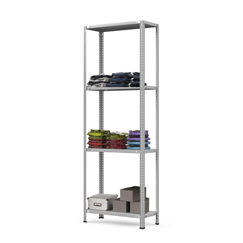 Стеллаж в гардеробную ТС Лайт, 1500х1000х300 мм. Полки: 4 шт. металл (ТС 15100340)