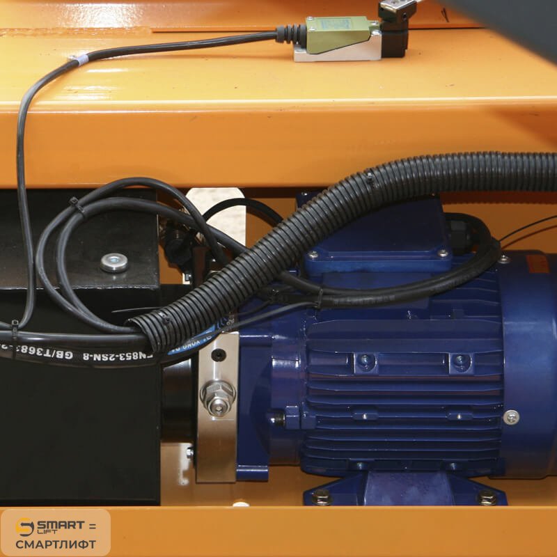 Подъемник ножничный несамоходный SJY-0.3-7 (380В; 300 кг; 7 м) СМАРТЛИФТ (SMARTLIFT) / СМАРТ (SMART) – изображение №9
