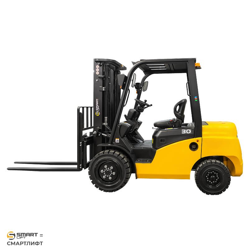 Погрузчик дизельный CPCD30T8 (3000 кг; 3,3 м; Mitsubishi S4S) СМАРТЛИФТ (SMARTLIFT) – изображение №3