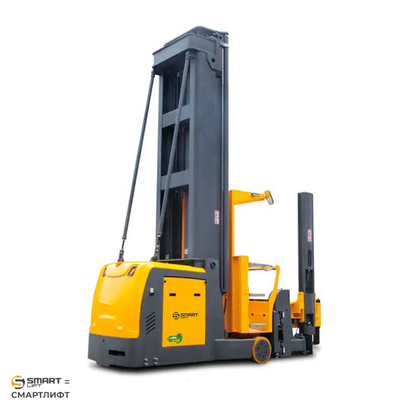 Узкопроходный ричтрак OPTS15 (1500 кг; 12 м; 80В / 600Ач) SMARTLIFT