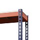 Стеллаж металлический Профи-Т 2000x1540x500 мм. Ярусы: оцинк. мет.  4 шт. (Т-130 M/4) – изображение №2