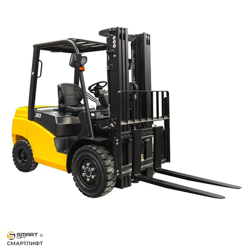 Погрузчик дизельный CPCD30T8 (3000 кг; 3,3 м; Mitsubishi S4S) SMARTLIFT
