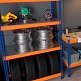 Стеллаж металлический Профи-Т для шин 3000x1540x500 мм. Ярусы:   5 шт. (Т-130-3,0) – изображение №8