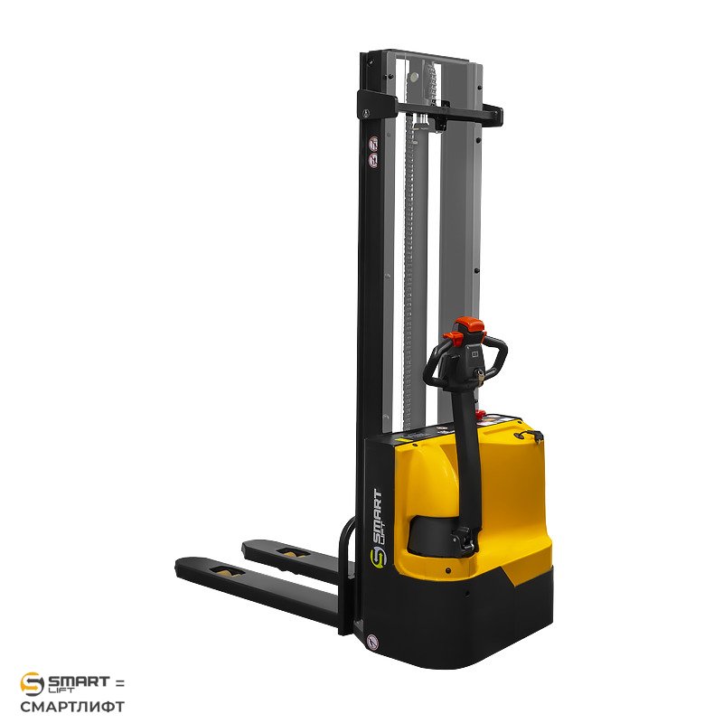 Штабелер электрический самоходный ES-15-15 ES (1500 кг; 3,6 м; 24В / 125Ач) SMARTLIFT (SMART)
